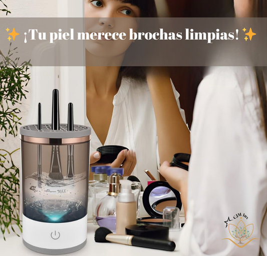🧼✨ Limpiador Automático de Brochas de Maquillaje – Brushy Pro